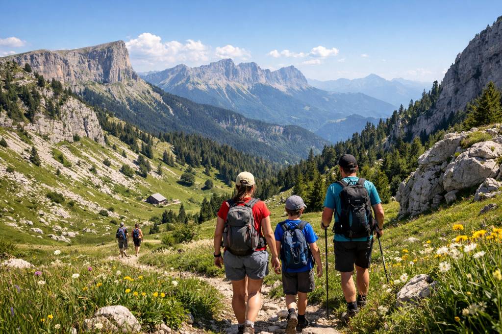 Randonnée autour de annecy : les plus beaux sentiers du haute-savoie à explorer à pied en famille ou entre amis