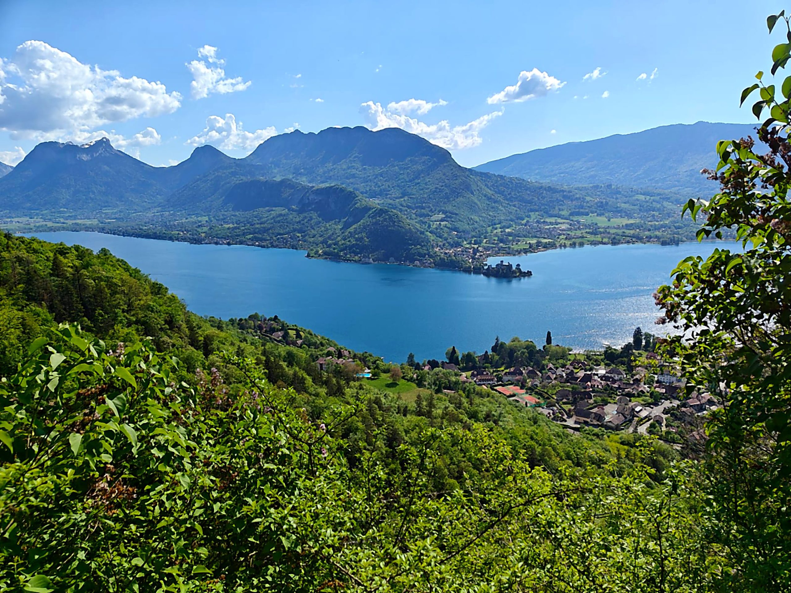 Lac d'Annecy en Haute-Savoie
